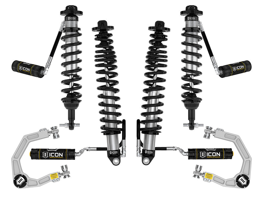 2021-2023 Ford Bronco Non-Sasquatch 3-4 Inch Lift Stage 4 Suspension System Billet Heavy Rate Rear Spring Icon Vehicle Dynamics