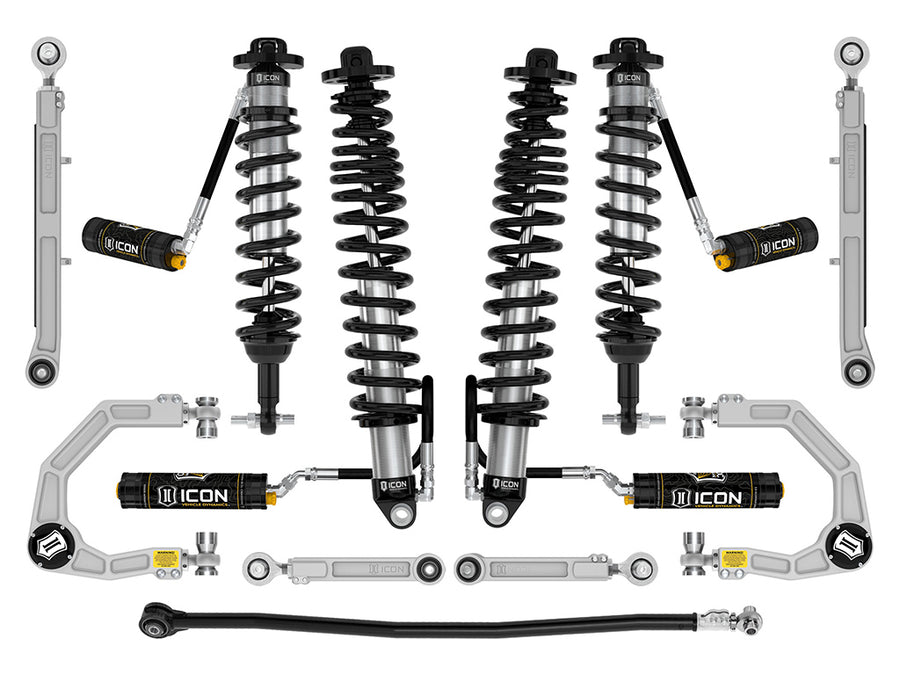 2021-2023 Ford Bronco Non-Sasquatch 3-4 Inch Lift Stage 7 Suspension System CDCV Billet Heavy Rate Rear Spring Icon Vehicle Dynamics
