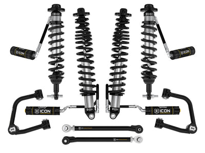 2021-2023 Ford Bronco Sasquatch 2-3 Inch Lift Stage 5 Suspension System Tubular Heavy Rate Rear Spring Icon Vehicle Dynamics