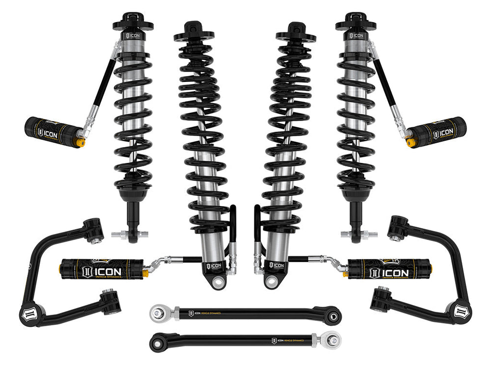 2021-2023 Bronco Sasquatch 2-3 Inch Lift Stage 6 Suspension System Tubular UCA Heavy Rate Rear Spring Icon Vehicle Dynamics