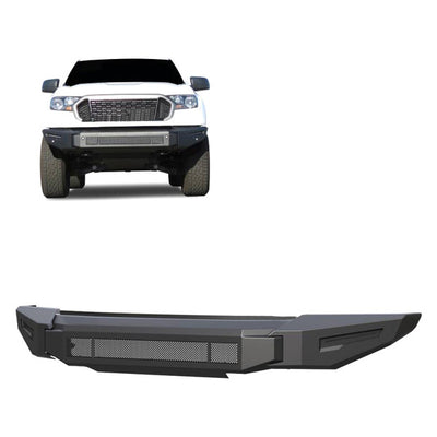MAT BLK ARMR II HD MODU FRNT BMPR