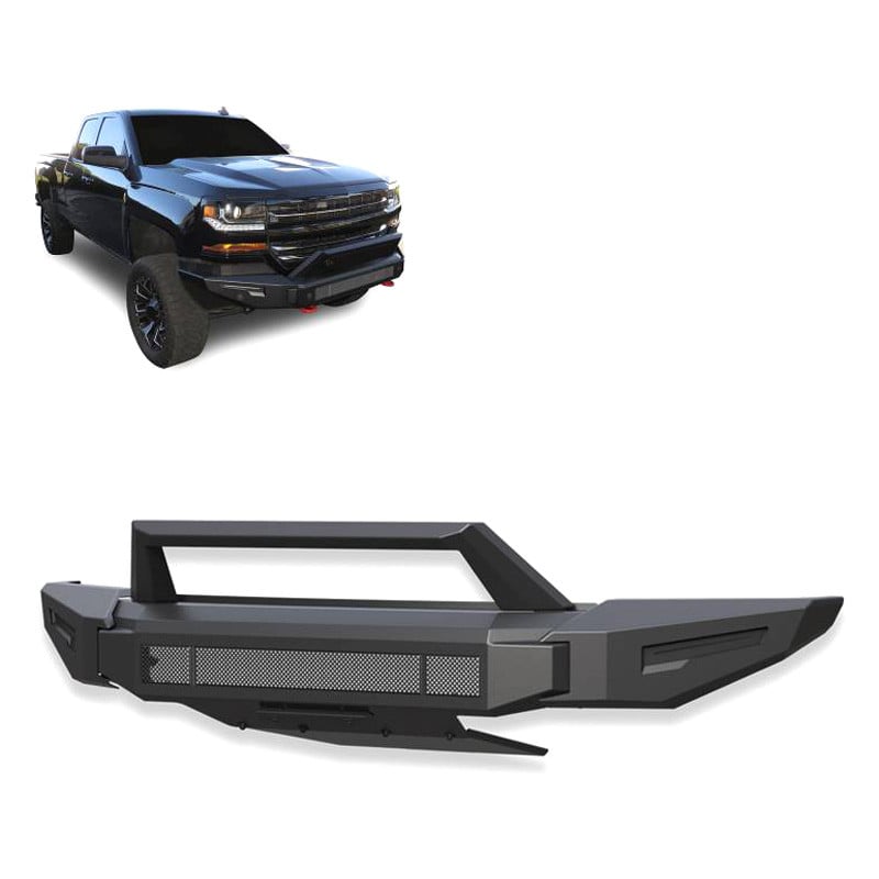 MAT BLK ARMR II HD MODU FRNT BMPR