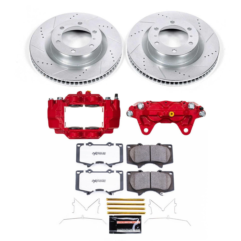 Power Stop 15-22 Toyota 4Runner Front Z36 Truck & Tow Kit w/Cals