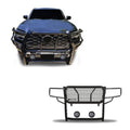 BLK RUGGED HD GRILLE GUARD KIT
