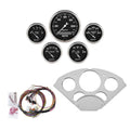 ~(7.5 lbs. 18X11X7)~ GAUGE KIT 5 PC CHEVY CAR 55-56 MPH/FUEL/OILP/WTMP/BAT OTB