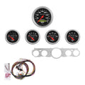 ~(7 lbs. 18X11X7)~ GAUGE KIT 5 PC MUSTANG 65-66 MPH/FUEL/OILP/WTMP/BAT SC