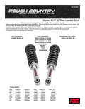 Loaded Strut Pair | 3 Inch | Nissan Titan 4WD (2004-2015)