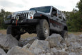 4 Inch Jeep X-Series Suspension Lift Kit w/V2 Shocks 07-18 Wrangler JK Rough Country