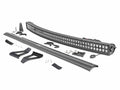 LED Light Kit | Windshield Mount | 50" BLK Dual Row | Jeep Cherokee XJ (84-01)
