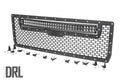 Mesh Grille | 30" Dual Row LED | Black | White DRL | GMC Sierra 1500 (14-15)