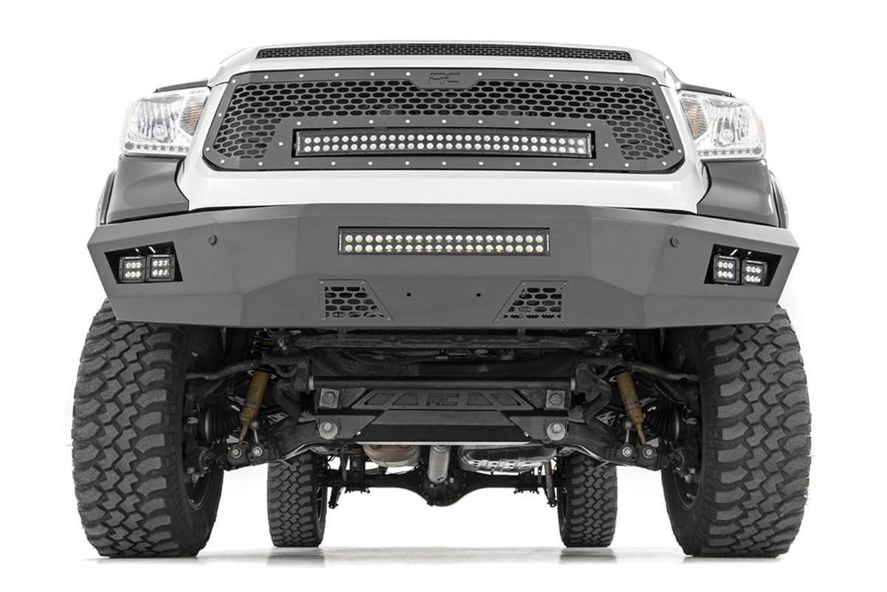 1x 70223 1x 72930BL Mesh Grille 30 Dual Row LED Black Toyota Tundra (14-17)