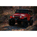 LED Light Kit | Windshield Mount | 50" Black Dual Row | Jeep Wrangler TJ (97-06)