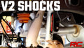 V2 Rear Shocks | 3.5-6" | Jeep Wrangler TJ (97-06)/Wrangler Unlimited (04-06)