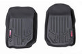 Floor Mats Front 14-18 Jeep Wrangler JK 4WD Rough Country