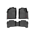 Floor Mats | Front and Rear | Double Cab | Toyota Tacoma 2WD/4WD (2005-2011)