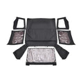 Soft Top | Replacement | Black | Half Doors | Jeep Wrangler YJ 4WD (87-95)
