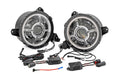 9 Inch DRL Halo LED Headlights | DOT Approved | Jeep Gladiator JT/Wrangler JL (18-26)