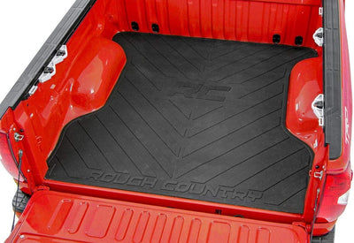 Rough Country Bed Mat RC Logos 17-20-20 F-250 350 8 Foot Bed Rough Country 2WD 4WD RCM655