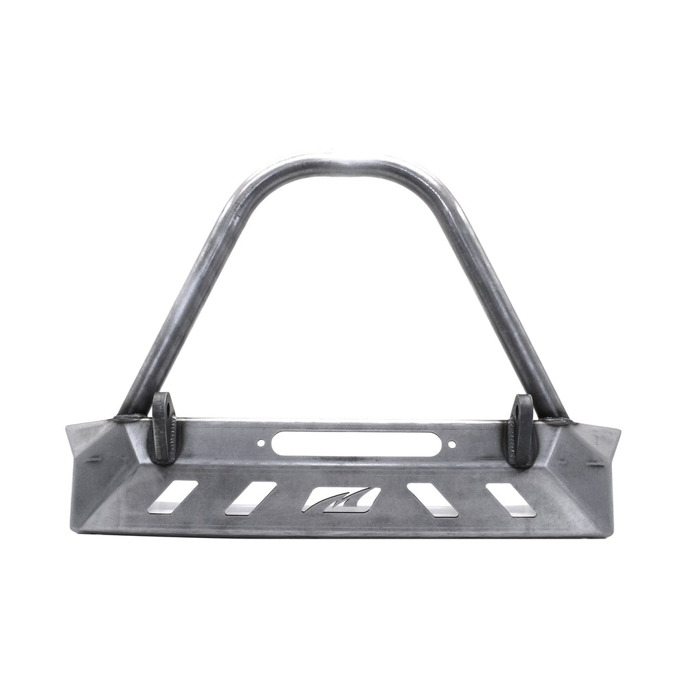 ~(40 lbs. 40X12X12)~ Jeep YJ TJ LJ Front Bumper Bare Steel Motobilt