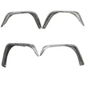 Front and Rear 2 Inch Crusher Fender Package 07-18 Jeep Wrangler JK JKU Motobilt