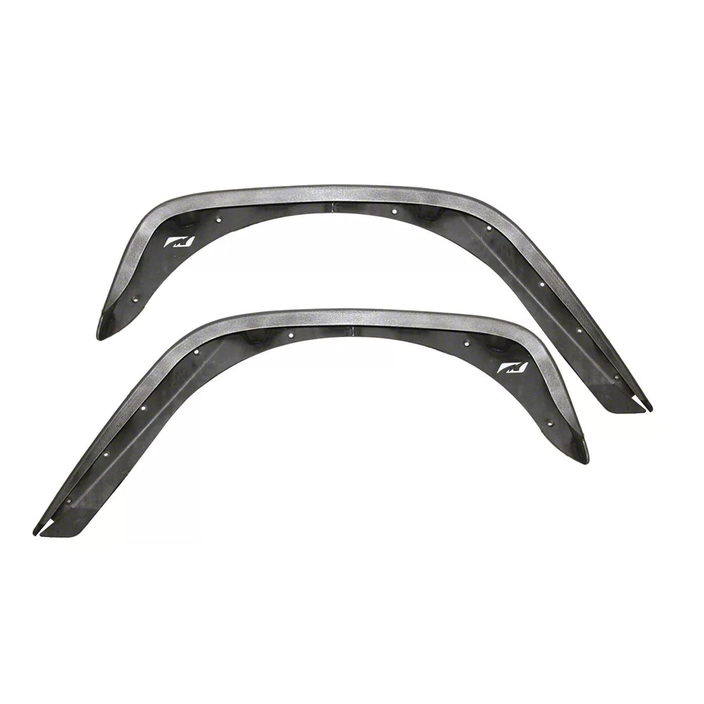 Front and Rear 2 Inch Crusher Fender Package 07-18 Jeep Wrangler JK JKU Motobilt