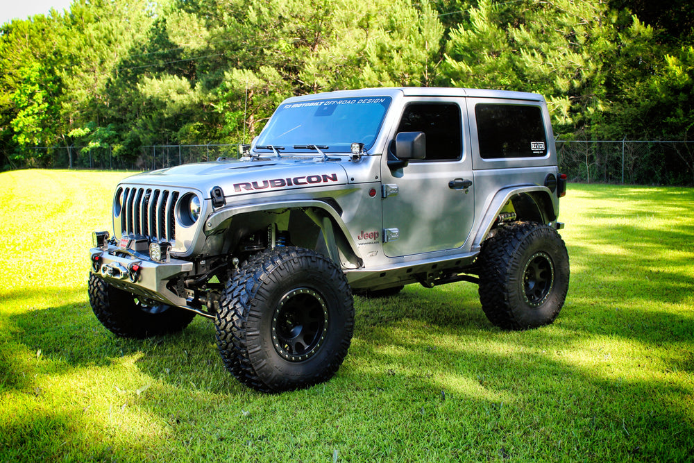 ALUMINUM REAR FENDER FLARES FOR JEEP JL/JLU