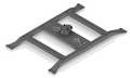 MOTOBED 5-LUG TIRE CARRIER RACK FOR JEEP JT GLADIATOR REPLACEMENT BED