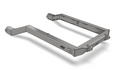 ~(60 lbs. 48X8X8)~ Jeep LJ Frame Back Half Kit W/Stubby Bumper 04-06 Wrangler TJ Unlimited Motobilt