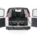 96C EXPRESS/SAVANNA BLACK CARGO VAN STORAGE 155WB INCLUDES DECKED OUT PACKAGE