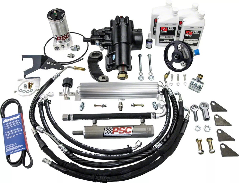 0711 WRANGLER 3.8L EGH ENGINE CYLINDER ASSIST STEERING KIT W/ THE BIG BORE XD STEERING GEAR