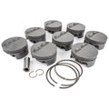 Mahle MS Piston Set BMW S85 B50 5.0L V10 Forged Dome Piston - Set of 10