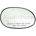 NONHTD PLSTCBACKD MIRROR