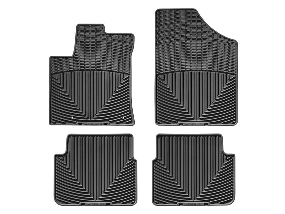 WeatherTech Black Front and Rear All-Weather Floor Mats Fits -20-11 Pontiac Toyota WTCB096080