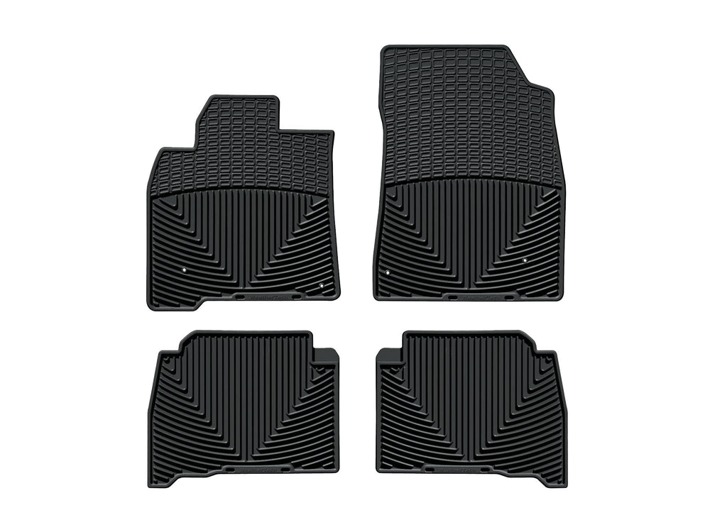 WeatherTech Black Front and Rear All-Weather Floor Mats Fits -20-11 Land Cruiser WTCB126127