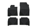 WeatherTech Black Front and Rear All-Weather Floor Mats Fits -20-11 Land Cruiser WTCB126127