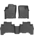 WeatherTech Black Front and Rear All-Weather Floor Mats Fits -20-11 Land Cruiser WTCB126127