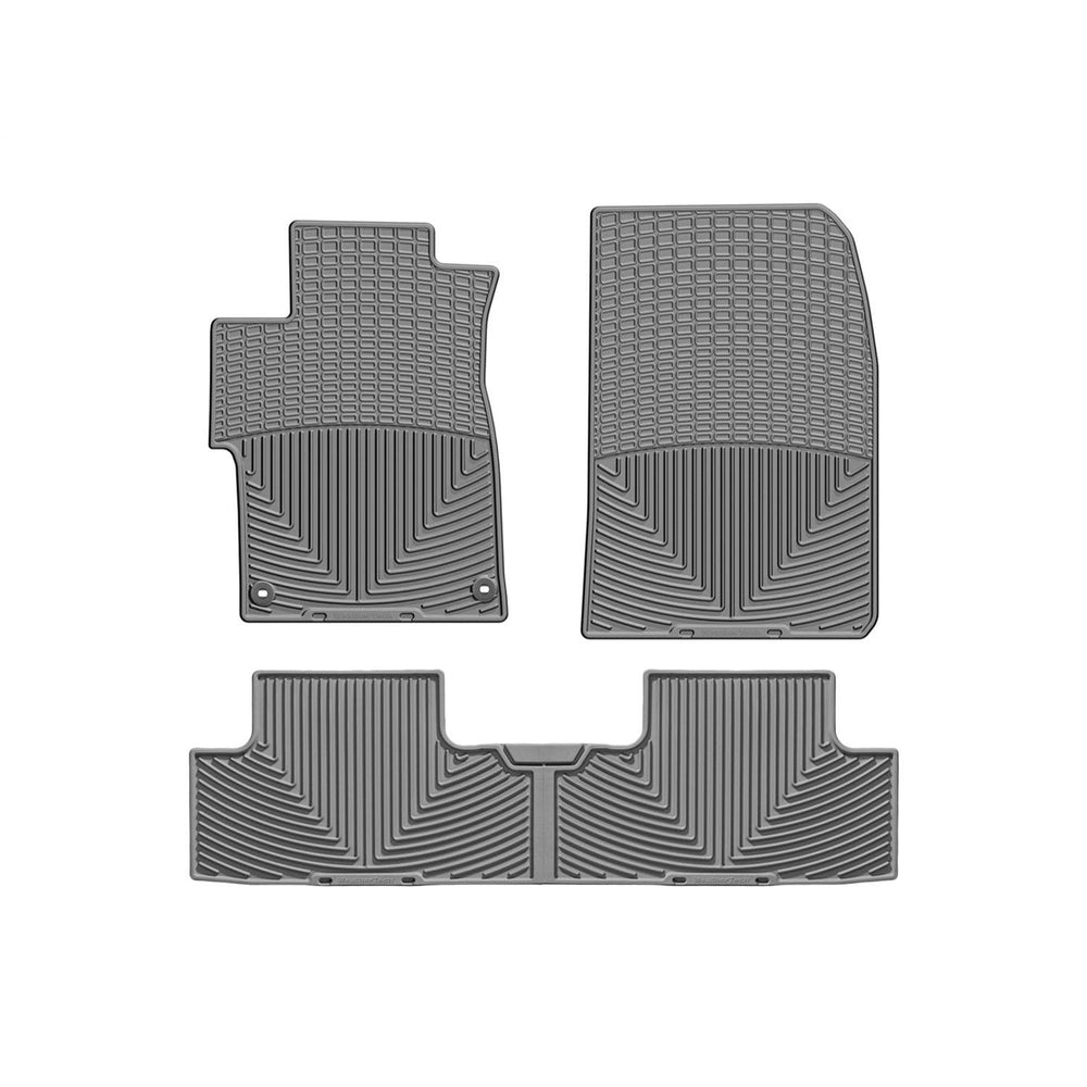 WeatherTech Grey Front and Rear All-Weather Floor Mats Fits -20-15 Civic WTHG330197