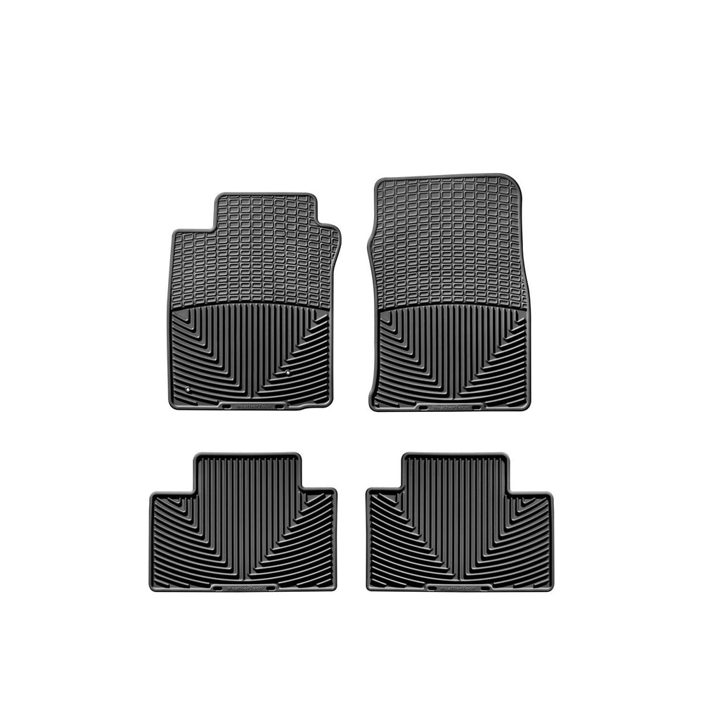 WeatherTech Black Front and Rear All-Weather Floor Mats Fits -20-09 GX WTLB939136