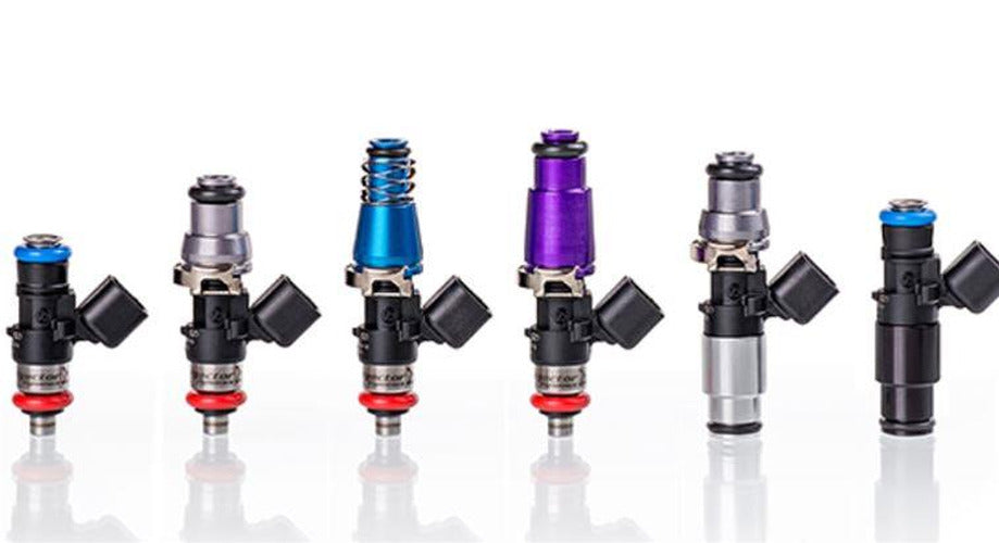 Injector Dynamics 2600cc/Min Hi Imp. Fuel Inj.W/Elect Conn 48mm L 14mm (Black) Bottom Adap. set of 3
