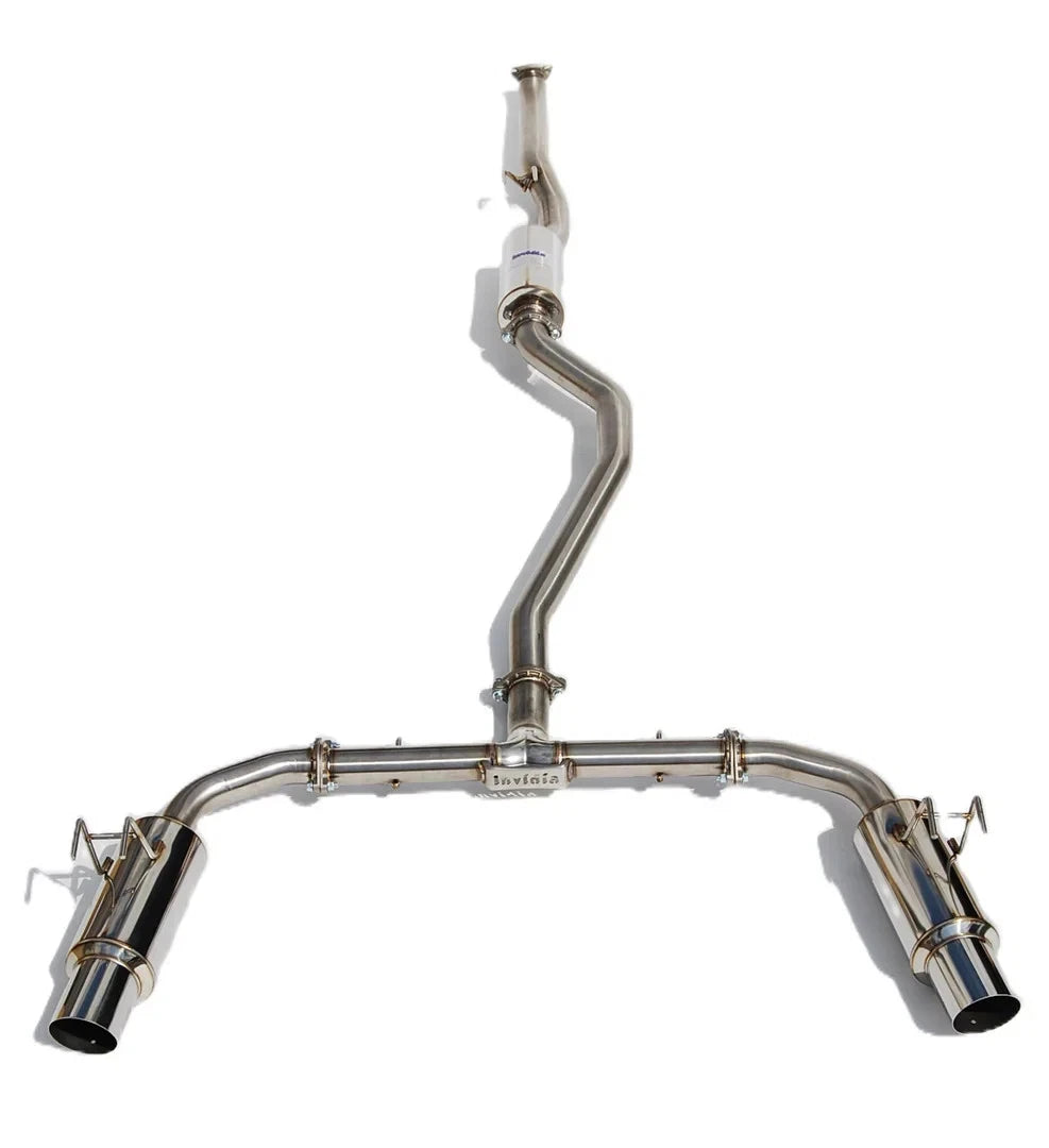 Invidia 2022+ Honda Civic Si (1.5T) 70mm N1 Cat Back Exhaust - SS Tips