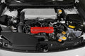 PERRIN 22-26 Subaru WRX Pulley Cover - Red (SHORT - For Use w/PERRIN AOS)