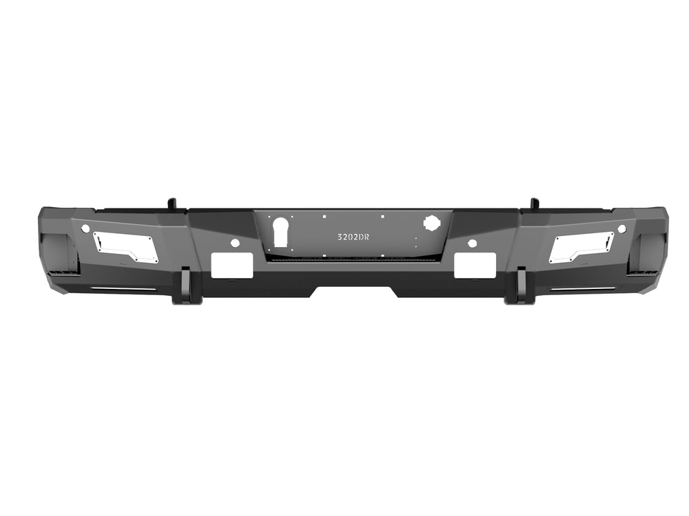 Road Armor 20-21 GMC/Chevy 2500/3500 iDentity Rear Bumper Shackle End Pods Accent Lights Ring - BLK