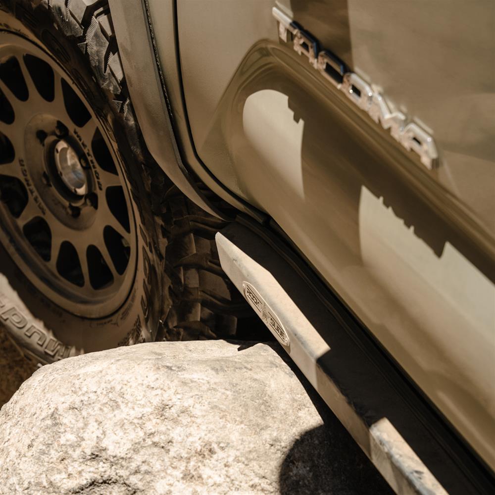 Rock Slide Engineering 05-23 Toyota Tacoma Rock Sliders Passenger Side Black Pwdercoat Steel