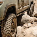 Rock Slide Engineering 05-23 Toyota Tacoma Rock Sliders Passenger Side Black Pwdercoat Steel