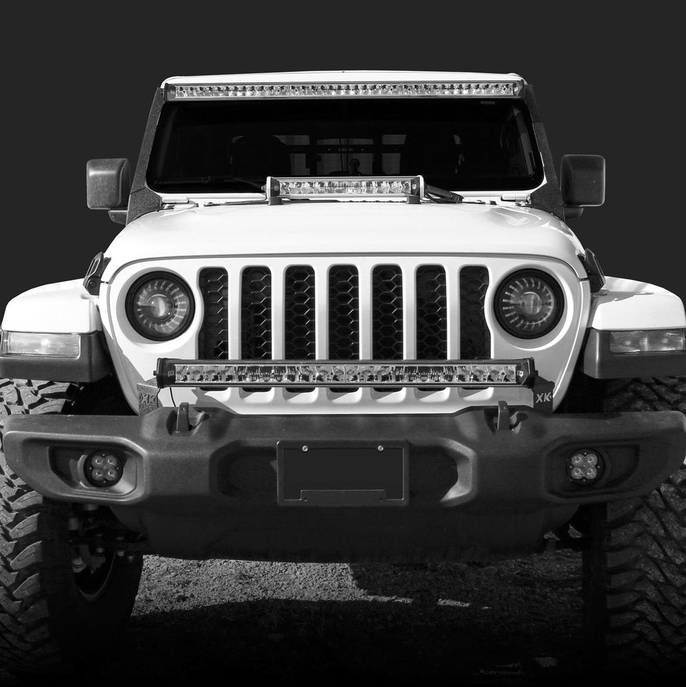 XK Glow Jeep JL JT A-pillar Bar Spacer Kit 50In