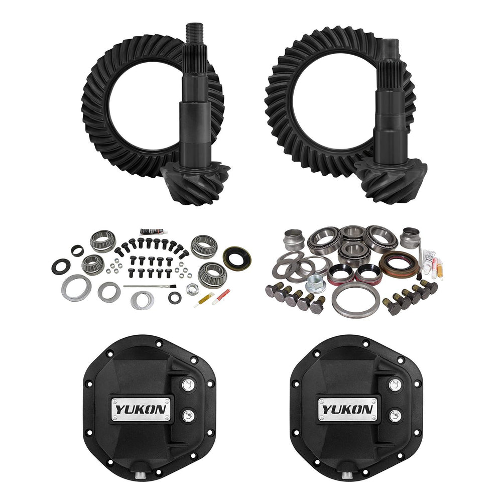 STAGE 2 0718 WRANGLER JK REGEAR KIT W/CVRS FOR DANA 44 4.11 RATIO 24 SPLINE
