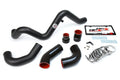 HPS Performance Black Intercooler Hot Charge Pipe and Cold Side 16-18 Ford Focus RS 2.3L Turbo