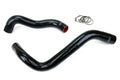 HPS Performance Black Reinforced Silicone Radiator Hose Kit Coolant for Ford 99-01 F250 Superduty w/ 7.3L Diesel Single Alternator