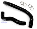 HPS Performance Black Reinforced Silicone Radiator Hose Kit Coolant for Ford 99-01 F250 Superduty w/ 7.3L Diesel Single Alternator