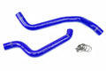 HPS Performance Blue Reinforced Silicone Radiator Hose Kit Coolant for Dodge 91-96 Stealth DOHC NA Turbo